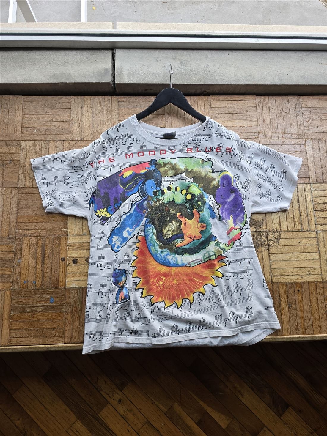 Moody Blues concert tee - 90s band tee at Underground Vintage Goshen Indiana