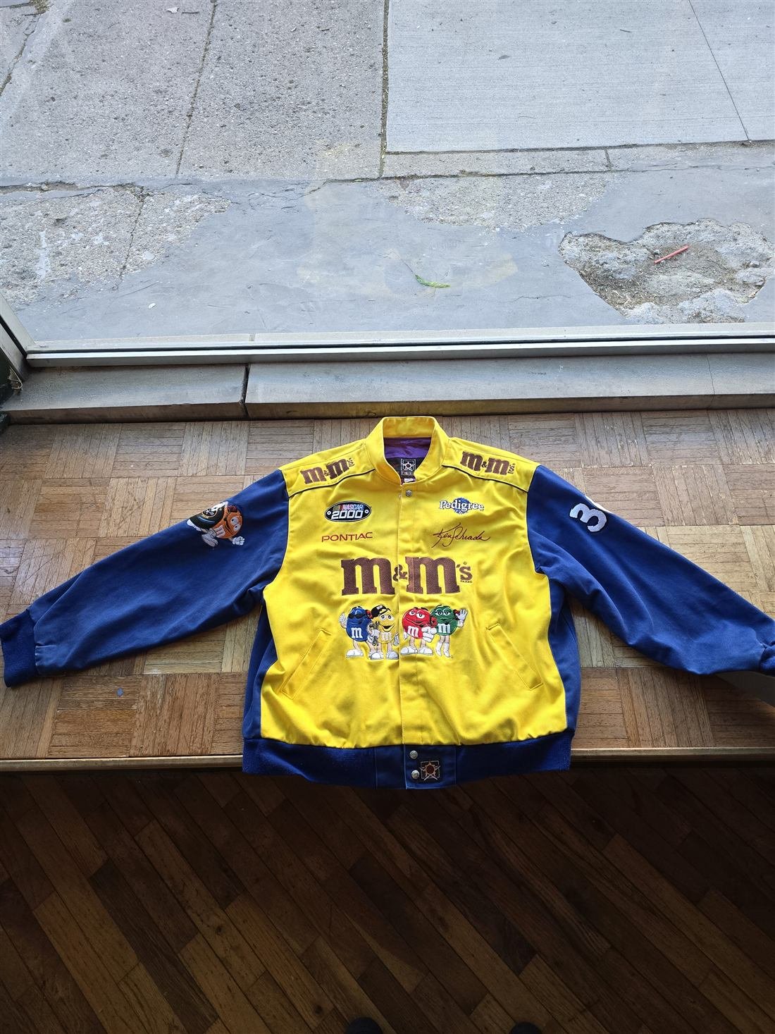M&M's racing jacket - 2000s outerwear at Underground Vintage Goshen Indiana